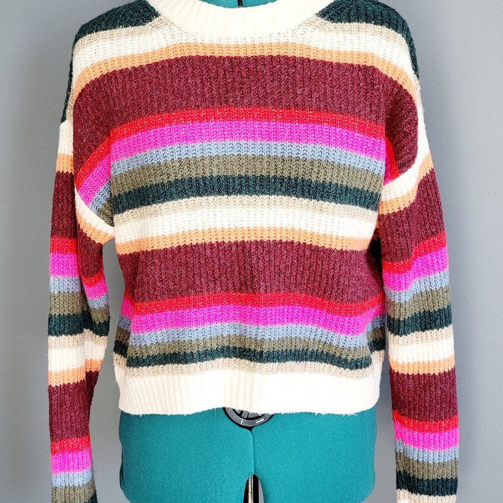 American Eagle Stripped Knit Sweater